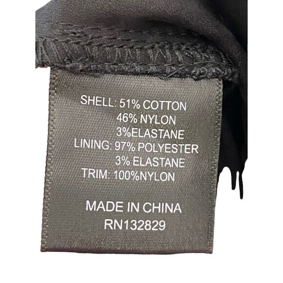 NBD Revolve Bianna Jumpsuit Slim Leg Boned Mesh Adjustable Strap Black Size XXS - Picture 13 of 13